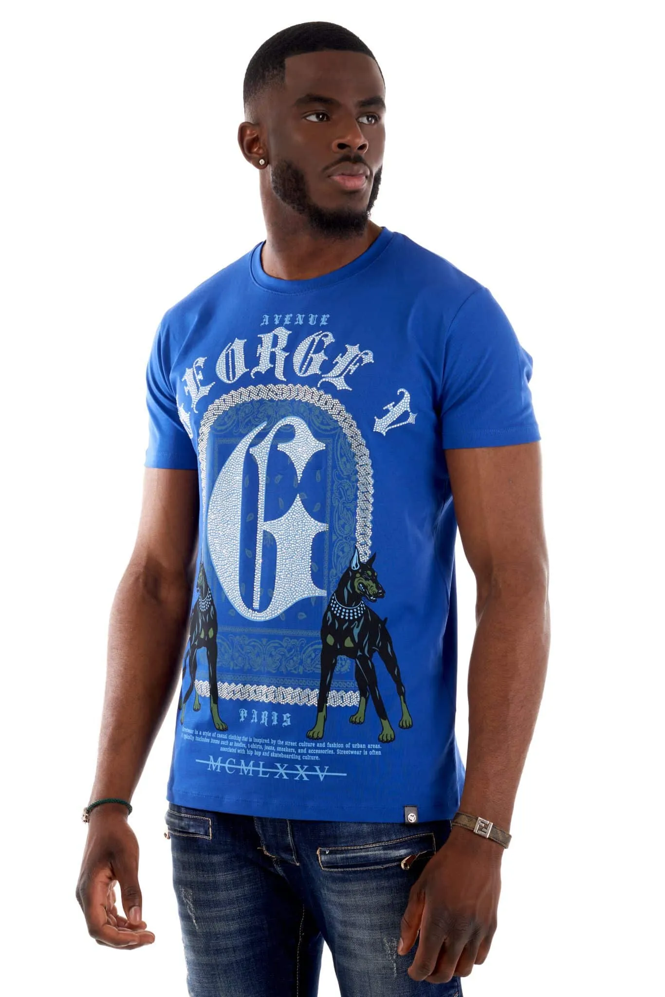 CAMISETA GEORGE V  GV10046 SAX