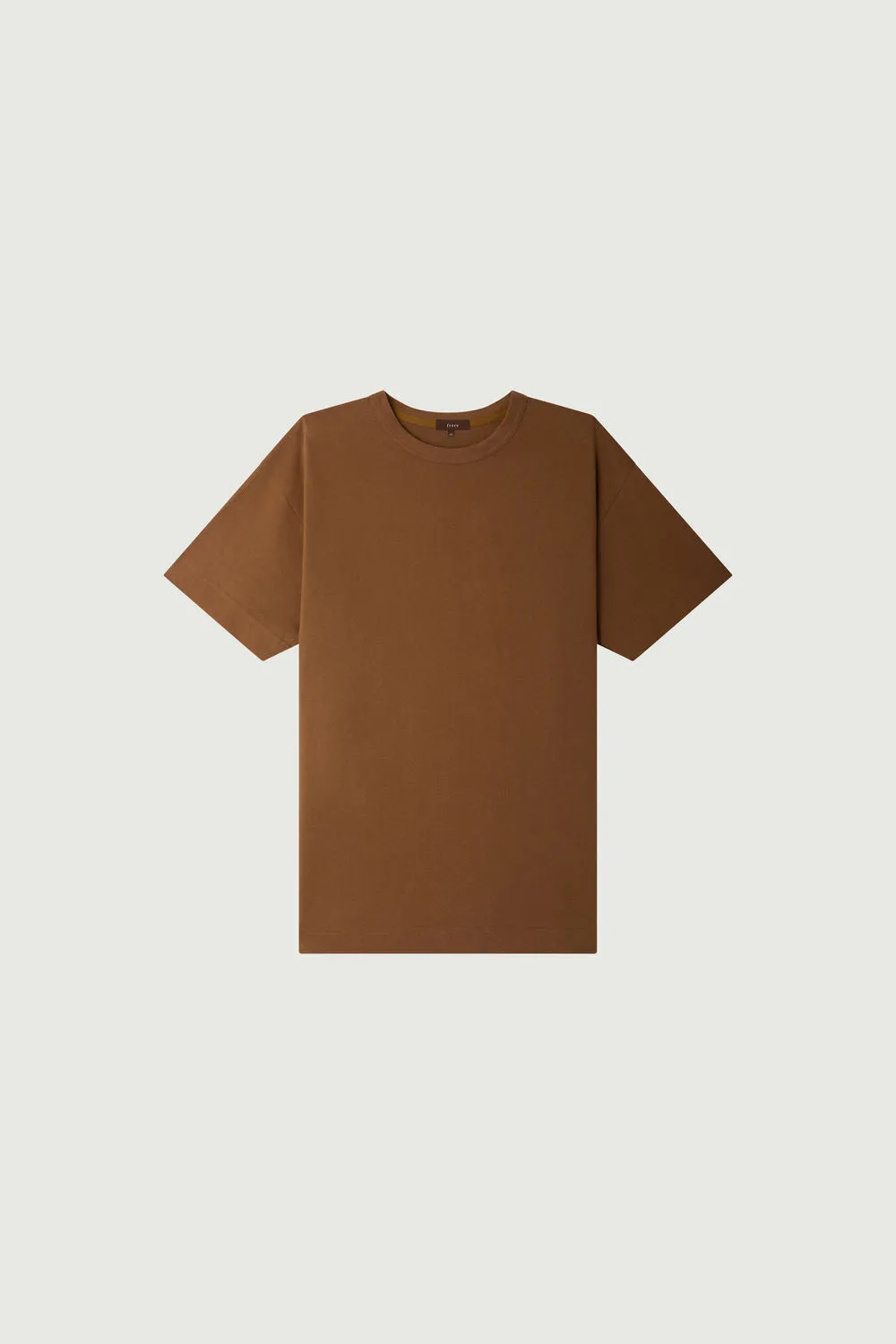 CAMISETA MILES Camiseta de algodón marrón