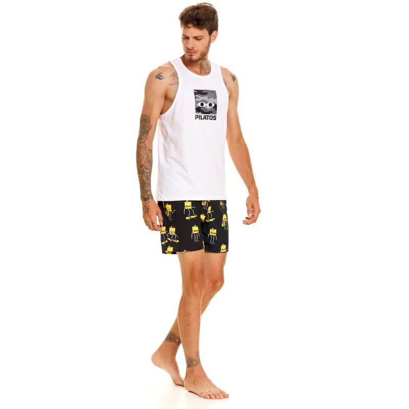Camiseta Para Hombre Beachwear Pilatos