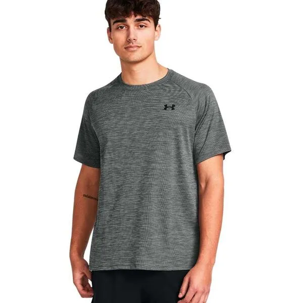 Camiseta UNDER ARMOUR TECH TEXTURED GRIS