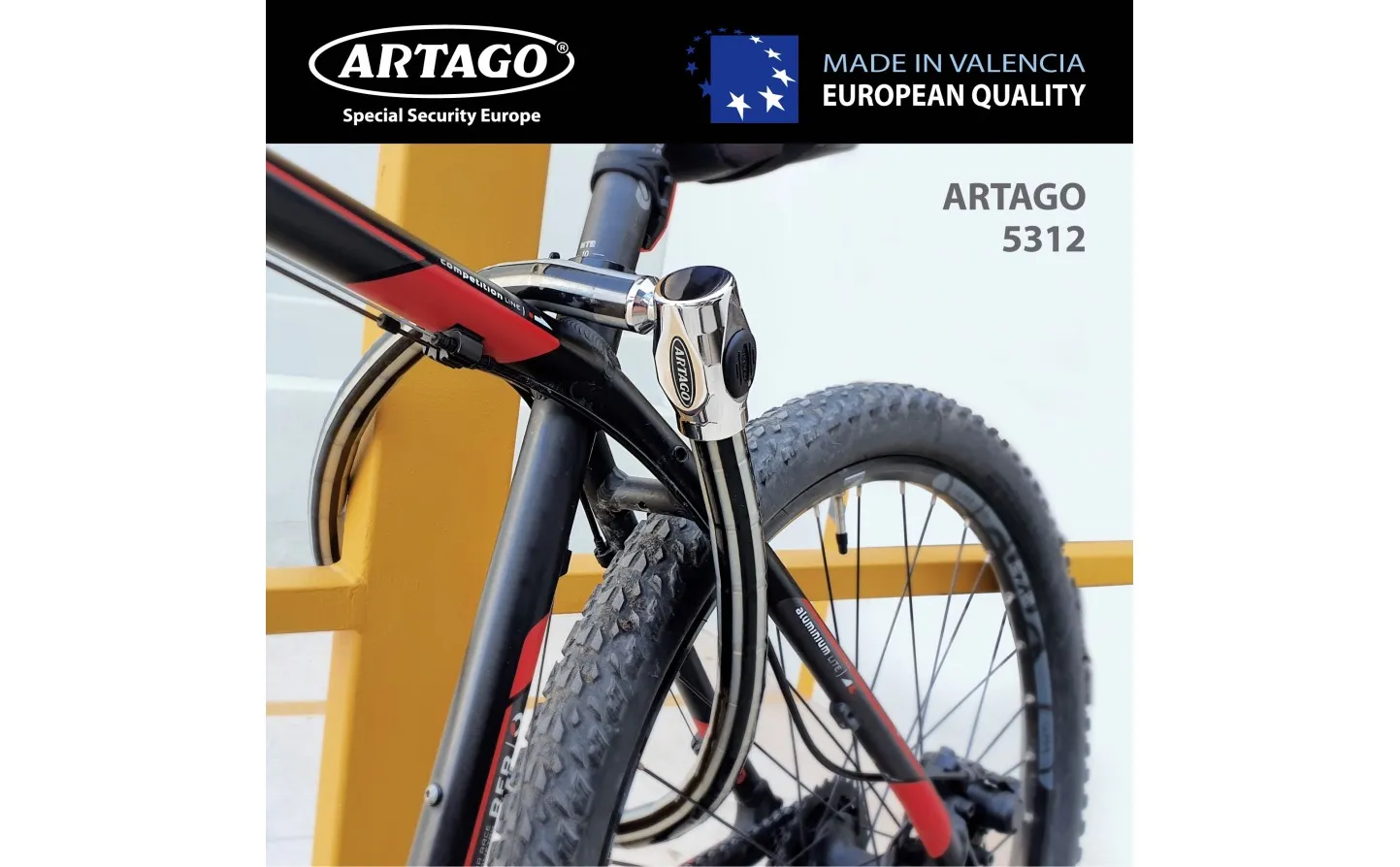 Candado Moto Articulado Artago 53 120 Cm |5312|