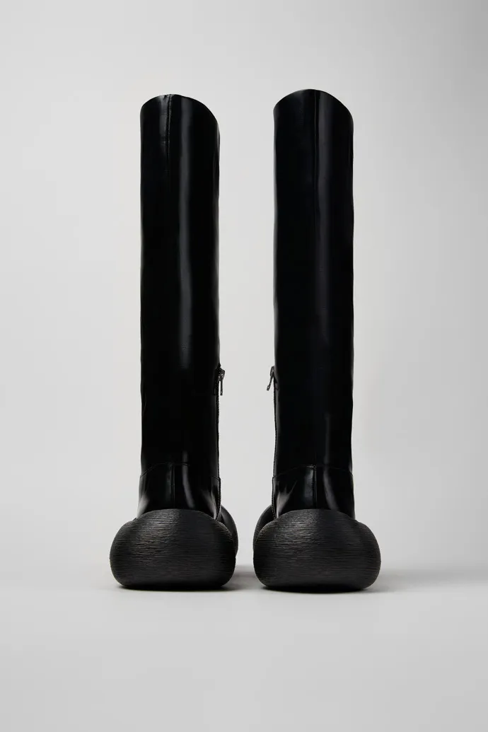 Caramba Botas altas negras de piel