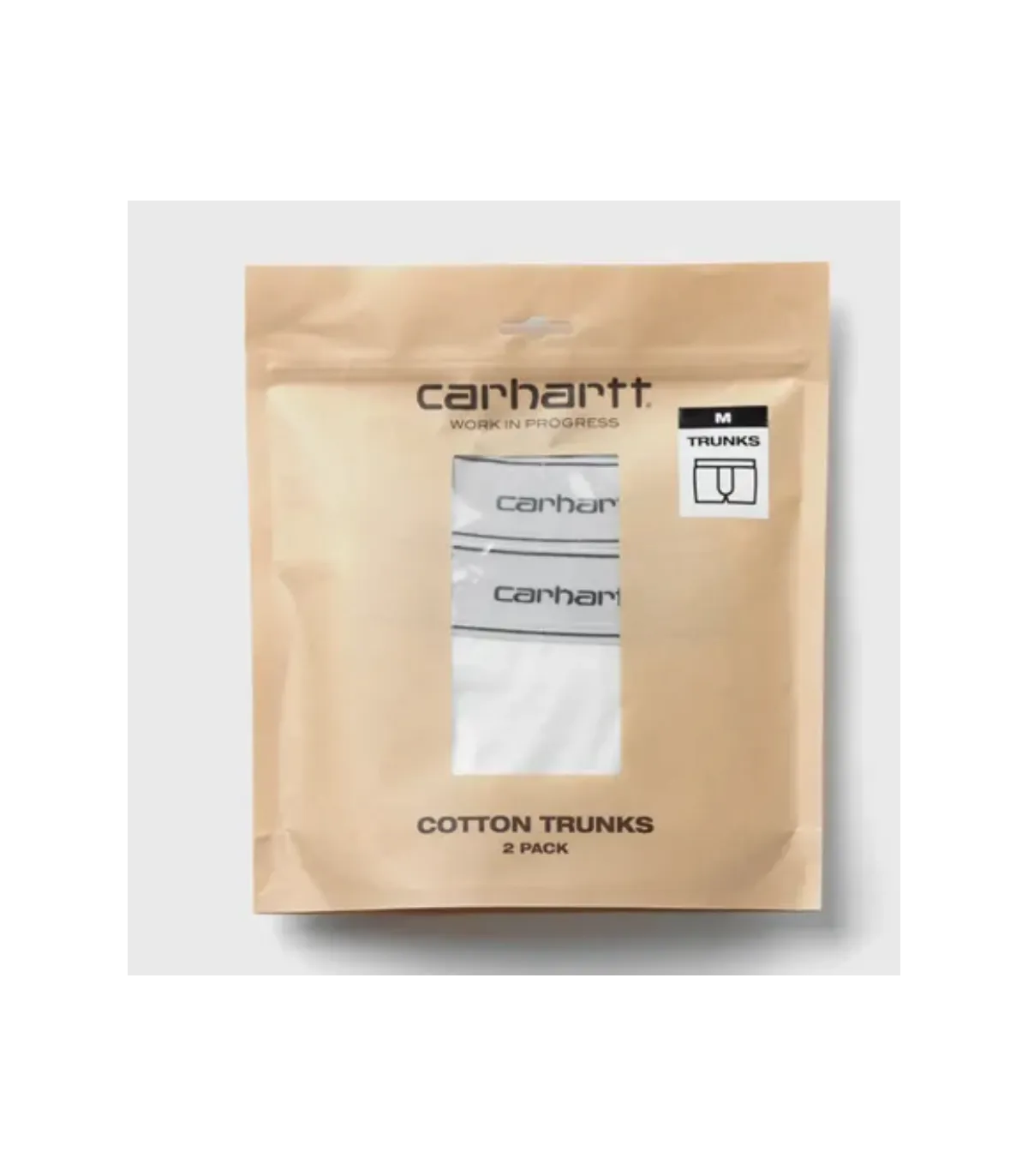 CARHARTT WIP  CALZONCILLOS PARA HOMBRE BLANCOS  COTTON TRUNKS