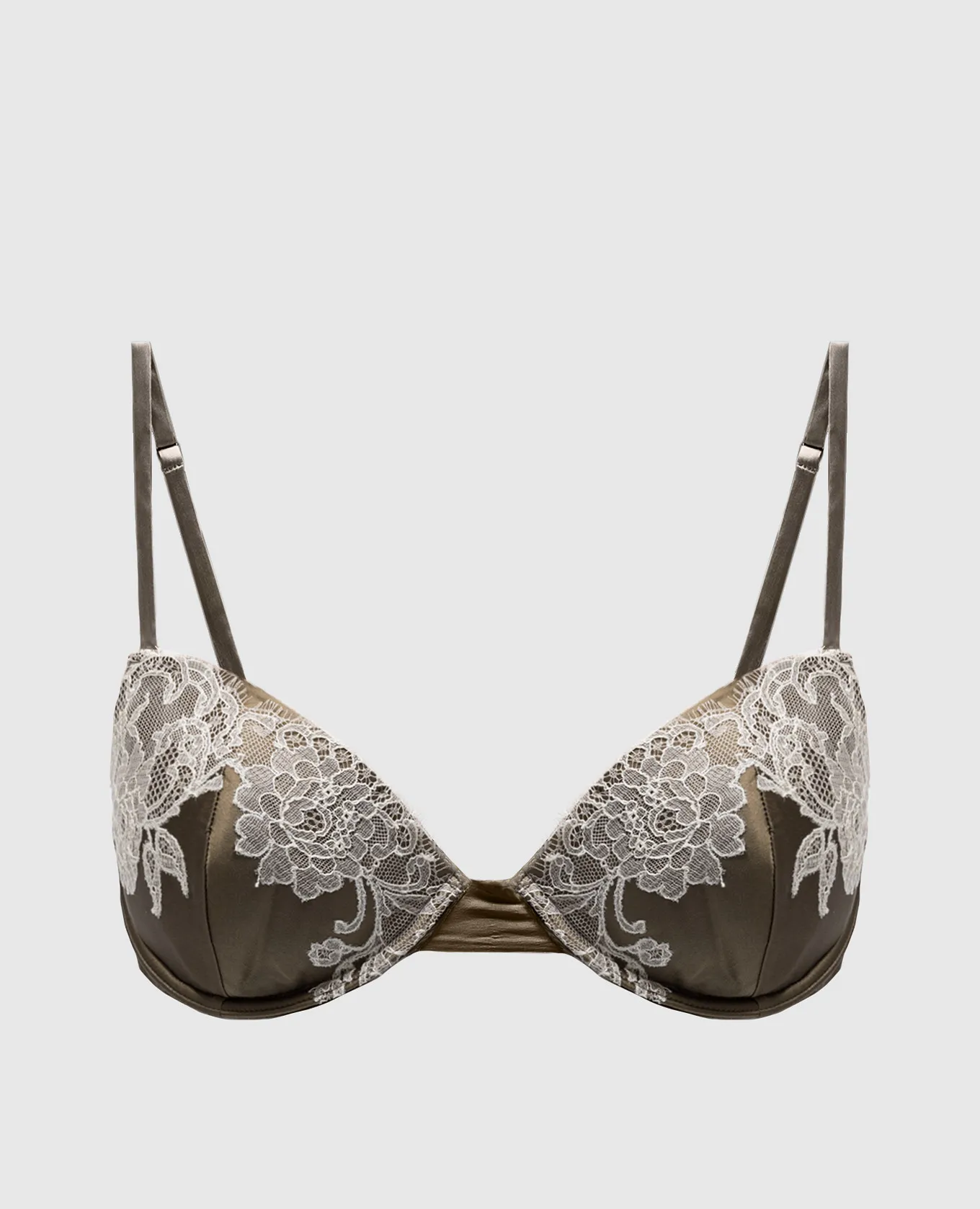 Carine Gilson Khaki bodice with lace
