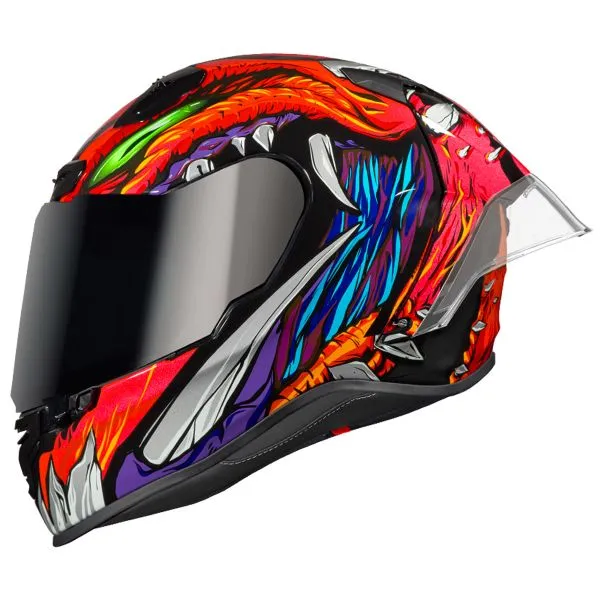 Casco Nexx X.R3R Zorga Orange Green 
