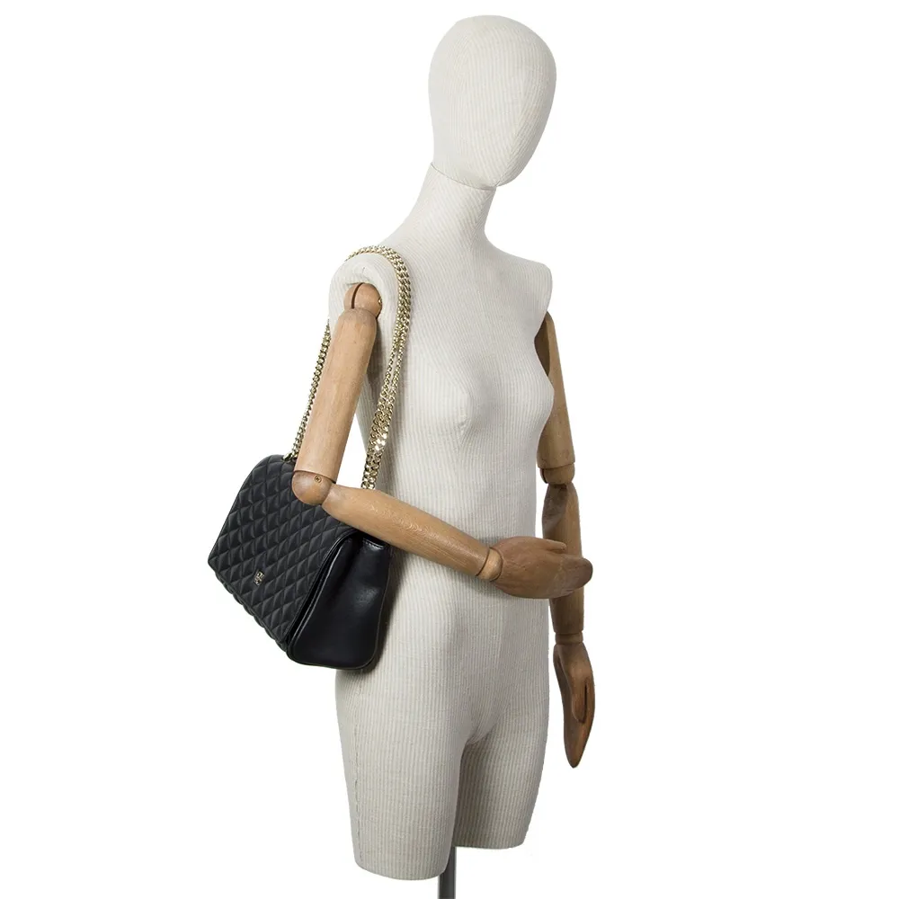 CH Bolso Acolchado Negro