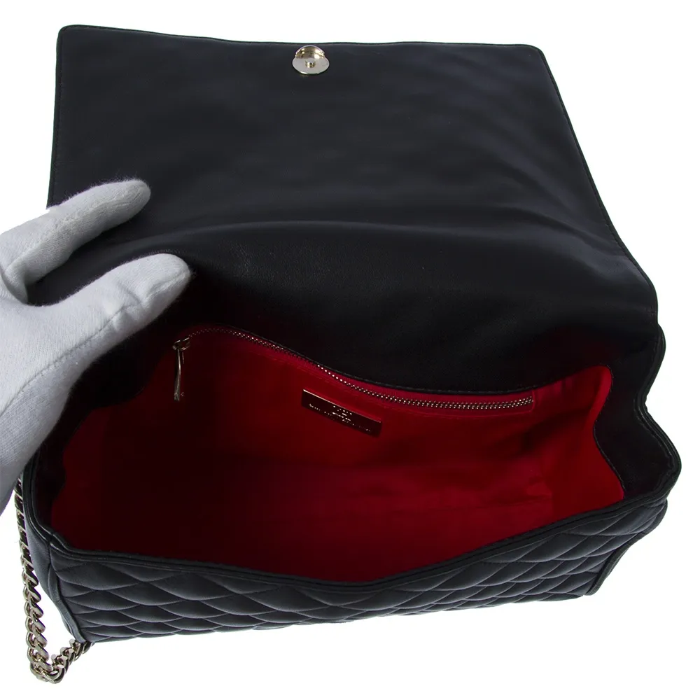 CH Bolso Acolchado Negro