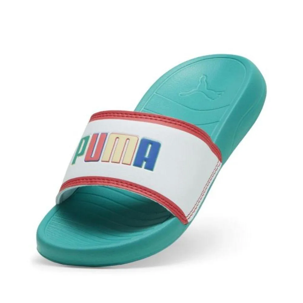 CHANCLAS PUMA POPCAT 20 R. S. B PS. Kids 396575 01 Green white