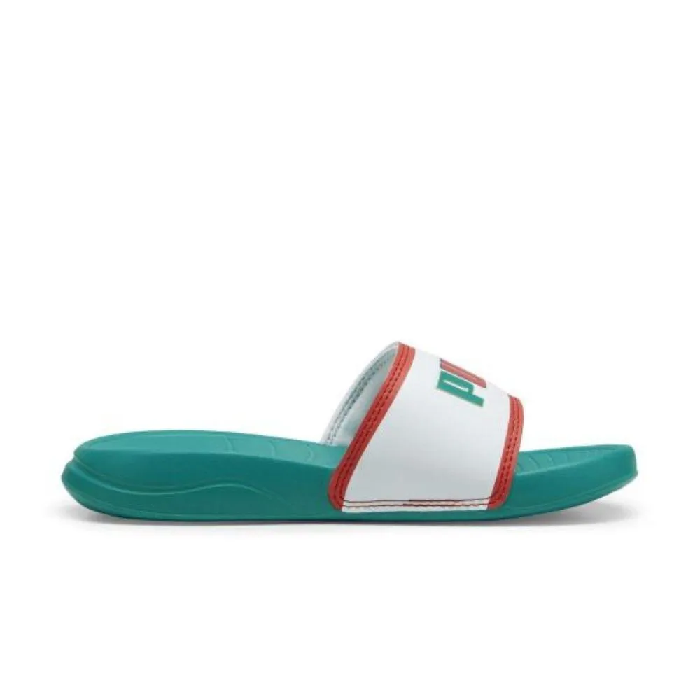 CHANCLAS PUMA POPCAT 20 R. S. B PS. Kids 396575 01 Green white