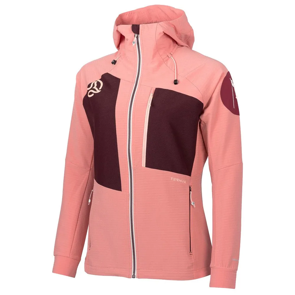 Chaqueta de alpinismo Ternua Demina Hard Hood Jkt W Fresh Dubarry