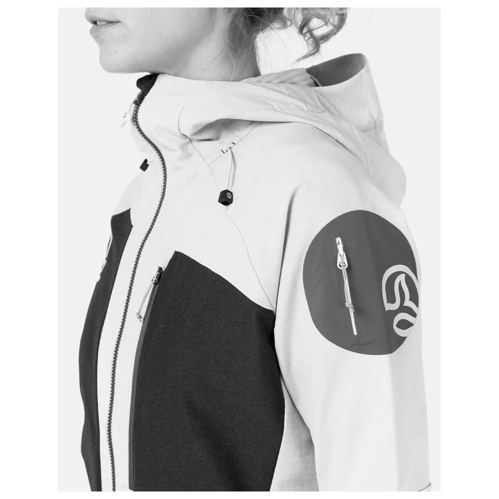 Chaqueta de alpinismo Ternua Demina Hard Hood Jkt W Fresh Dubarry