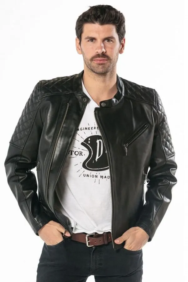 Chaqueta Hombre Daytona Truckston Cow Veg Black