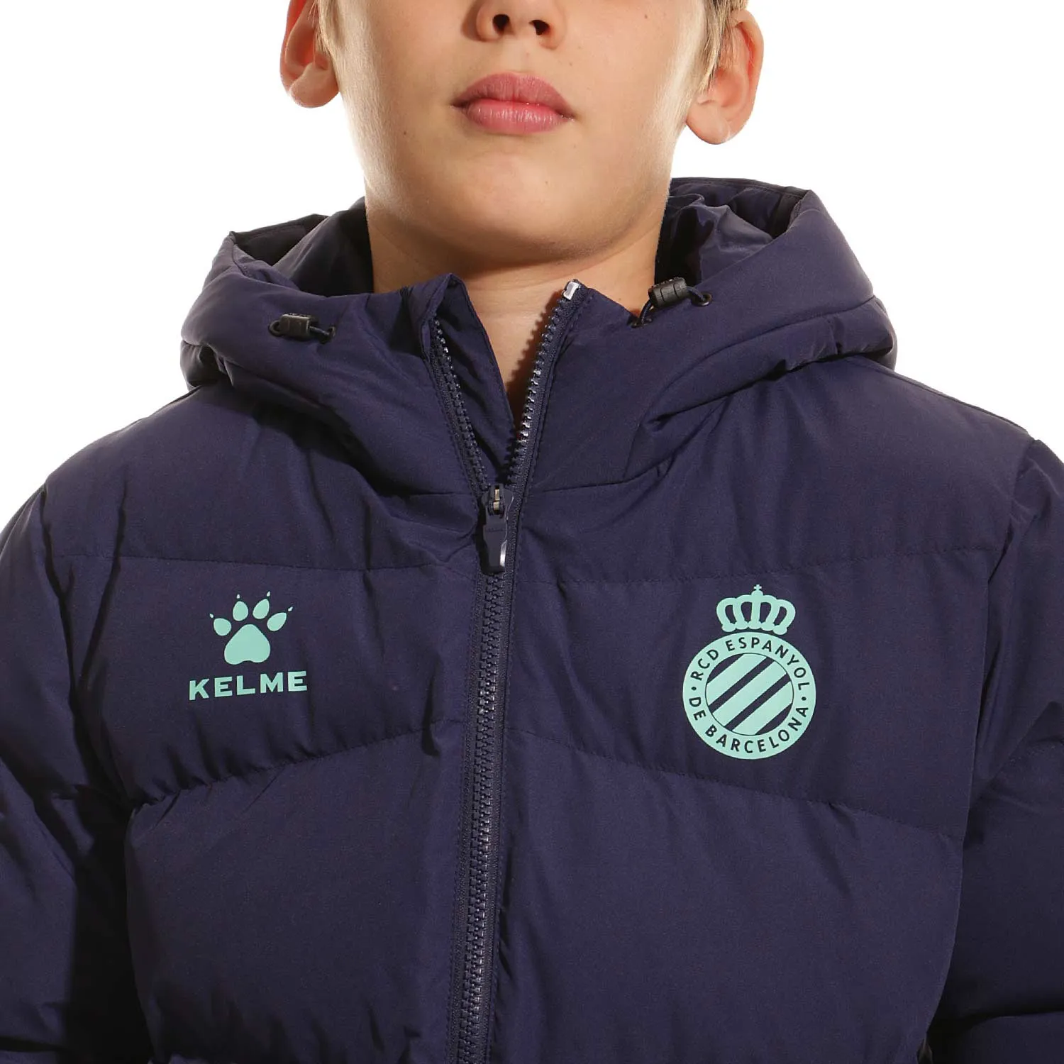 Chaqueta Kelme Espanyol acolchada