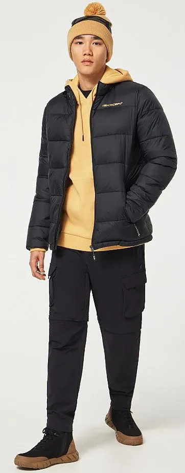 CHAQUETA OAKLEY TC SKULL PUFFY  BLACKOUT  MEN´S
