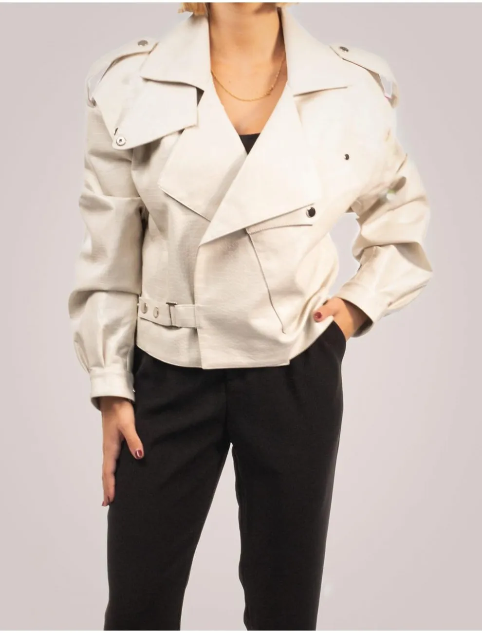 Chaqueta Obvio Gobi Beig
