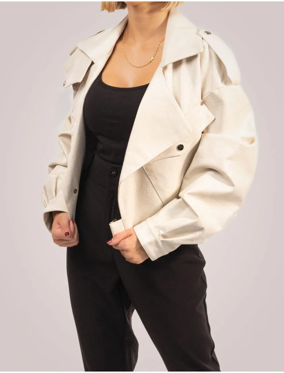Chaqueta Obvio Gobi Beig
