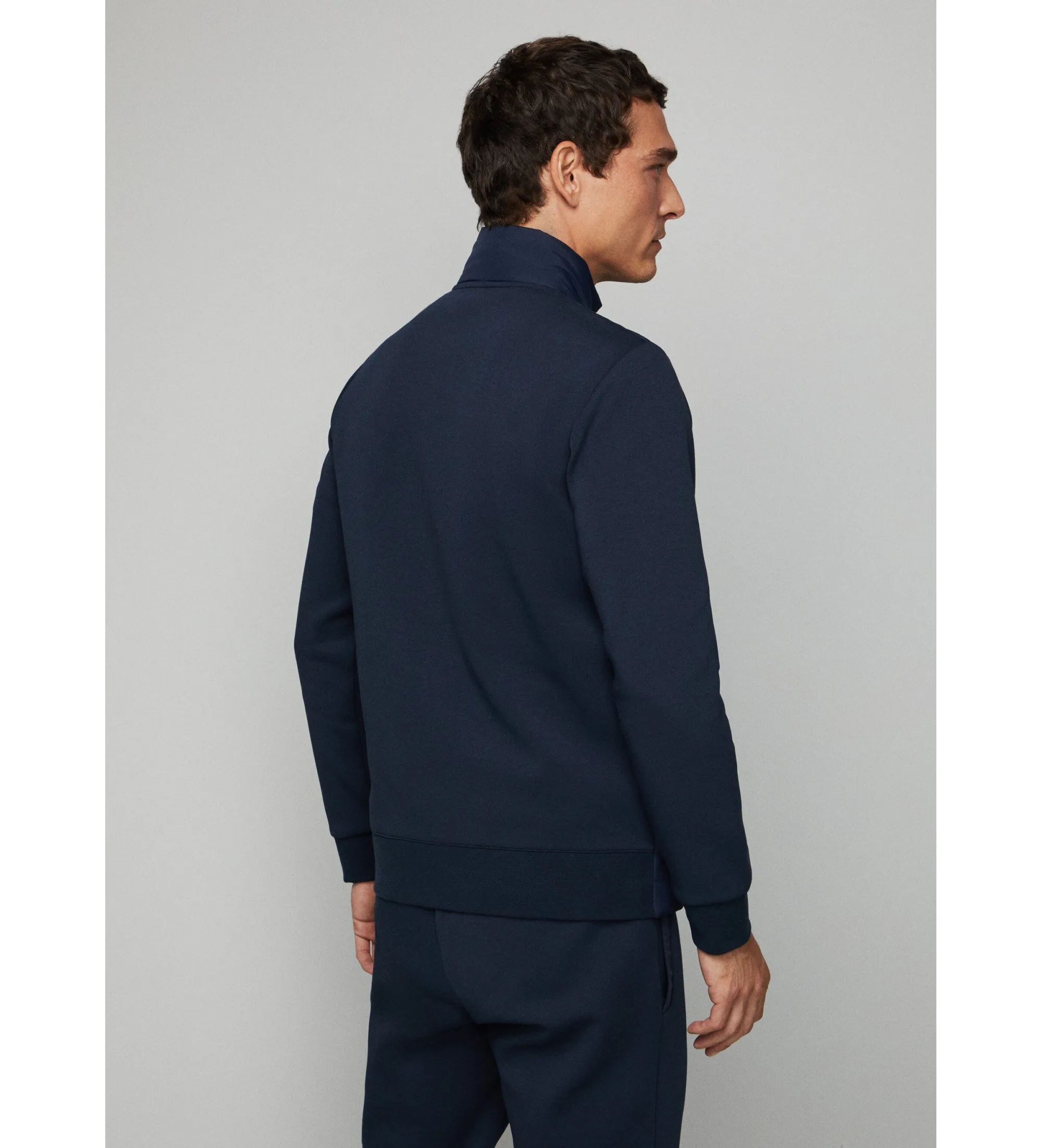 Chaqueta Quilt Hybrid marino