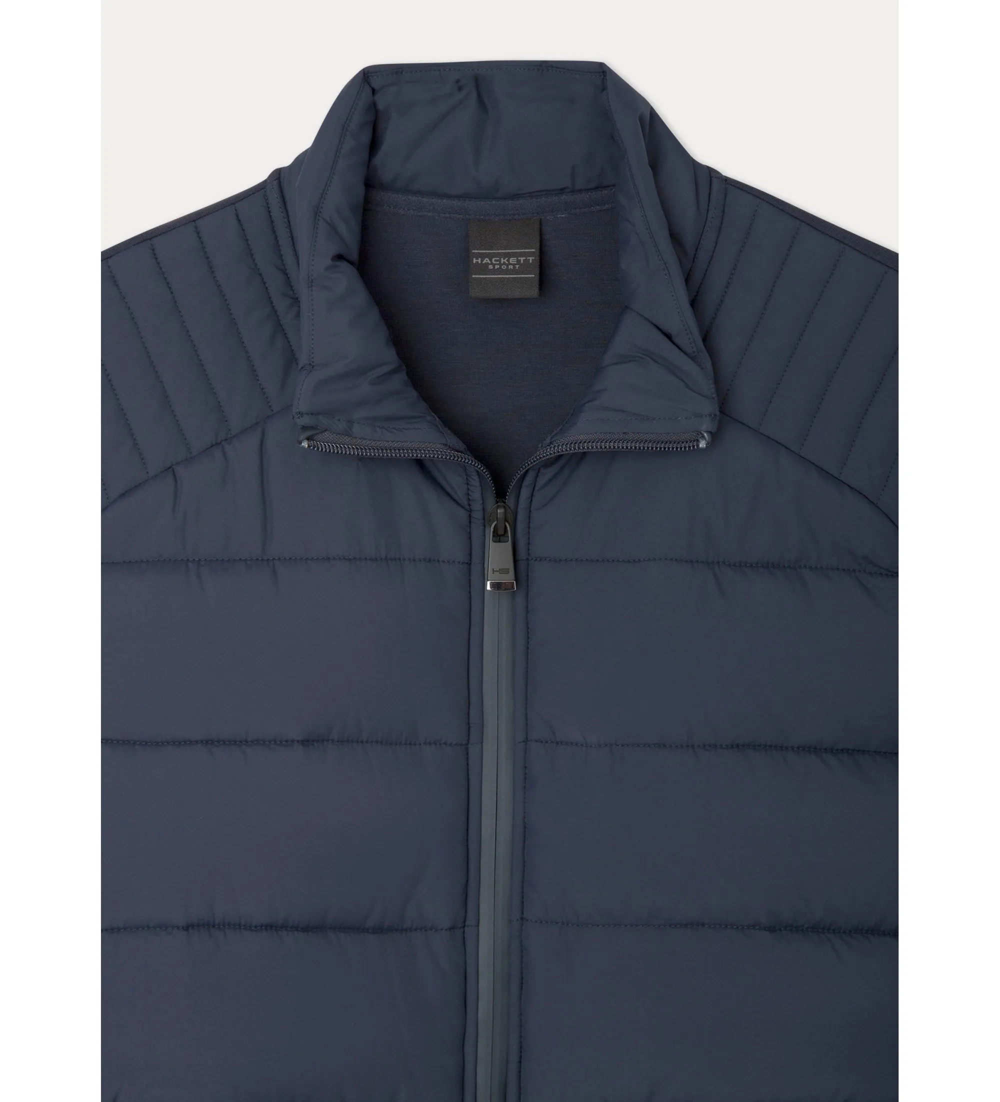 Chaqueta Quilt Hybrid marino