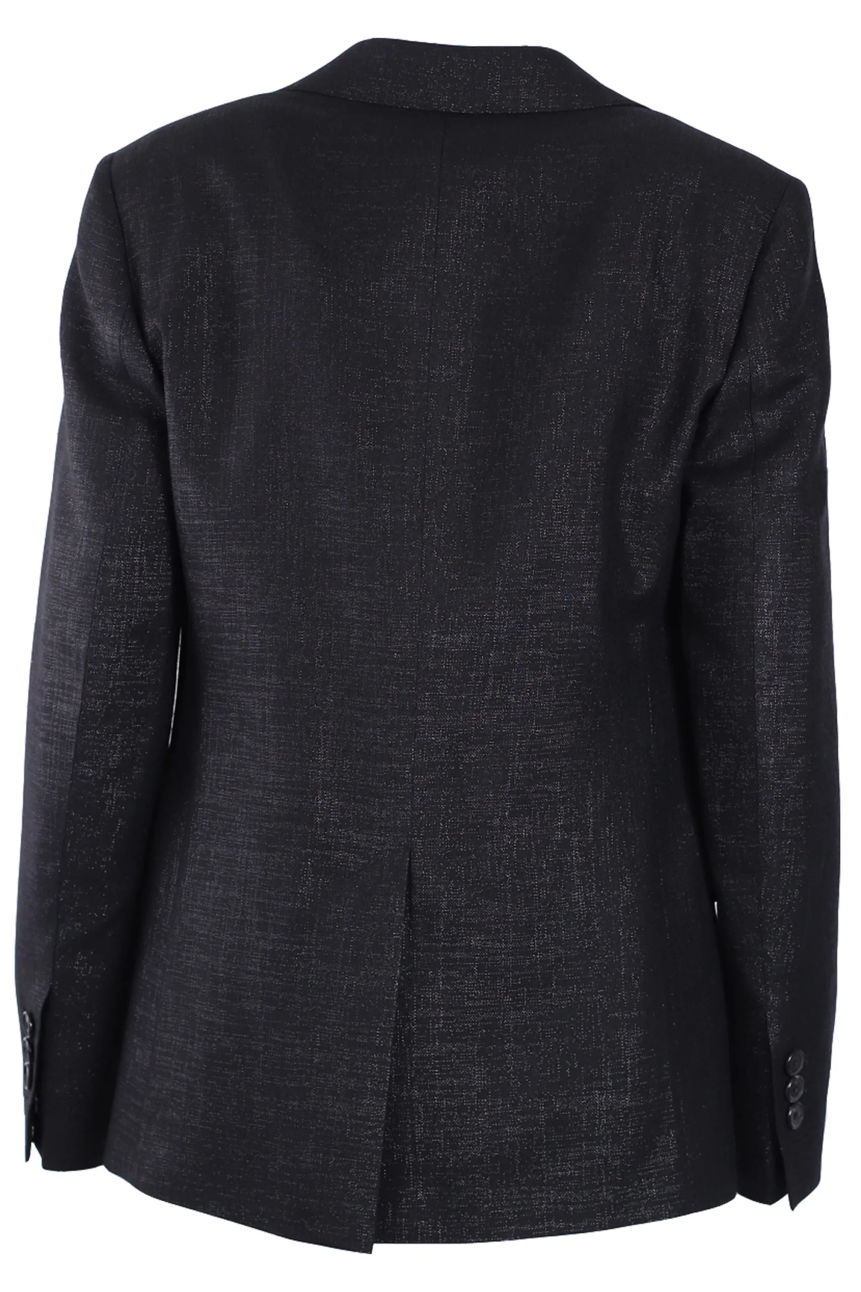 Chaqueta sastre con acabado brillante