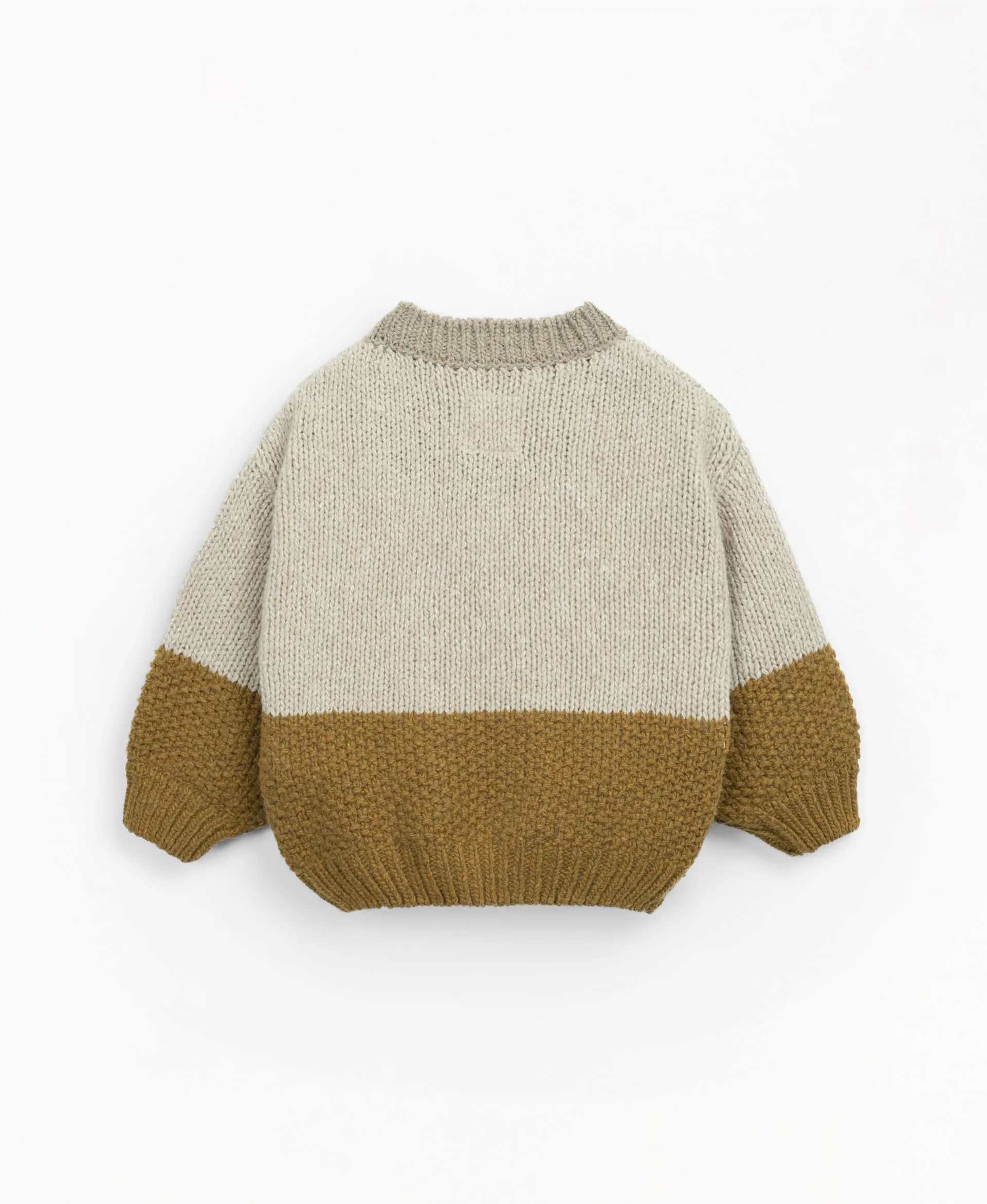 Chaqueta tejida con diferentes colores | Mother Lúcia