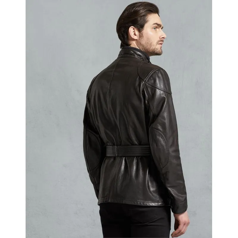 CHAQUETA TRIALMASTER PRO PIEL ANTIQUE BLACKBELSTAFF