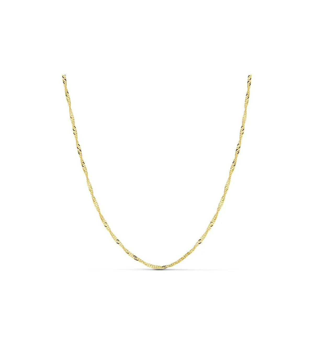 Chaîne Singapour 2 mm 18 K 50 cm