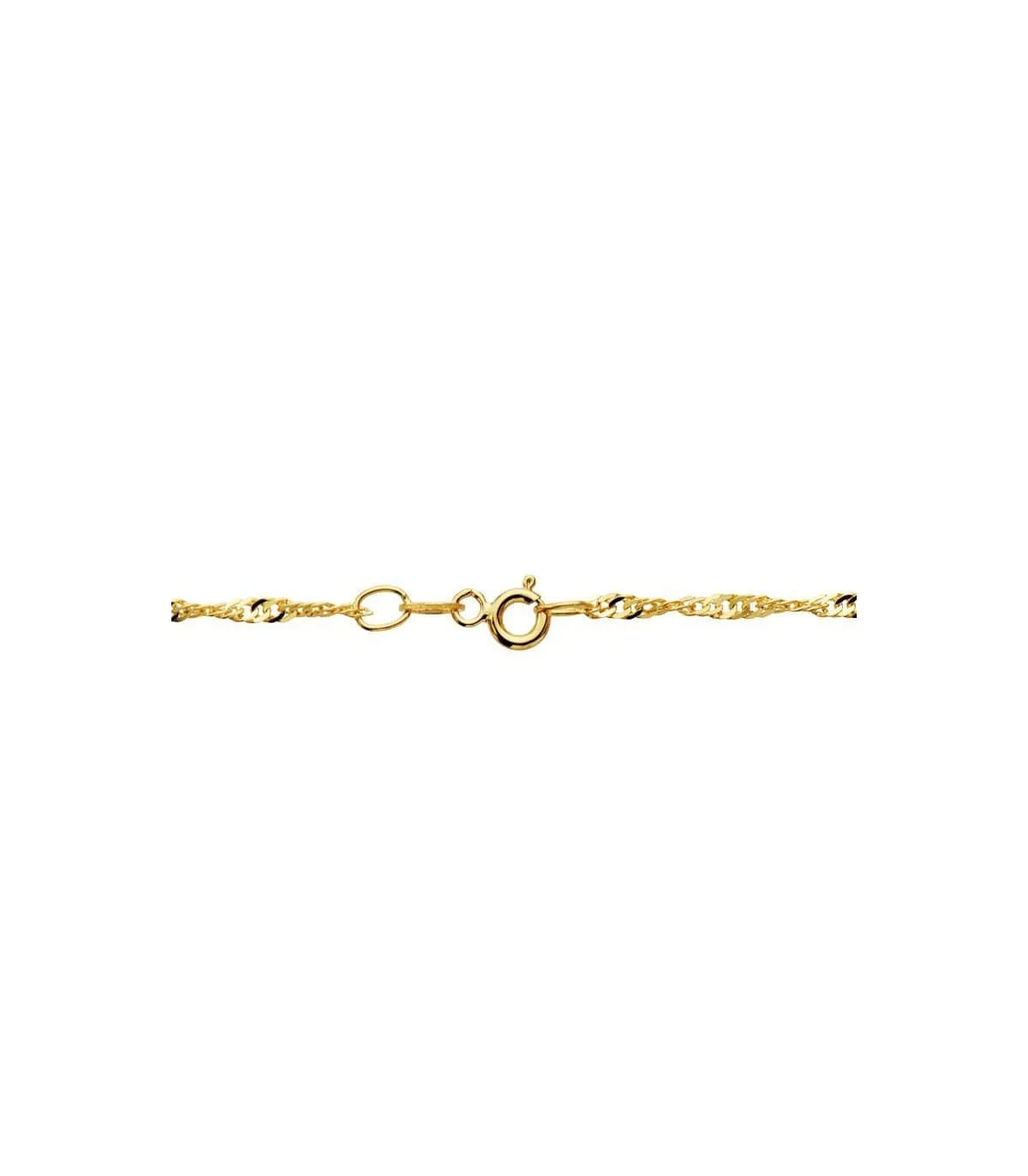 Chaîne Singapour 2 mm 18 K 50 cm