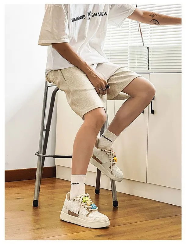 CHECHE CO BRANDED BUILDED BLOCK STAR'S CHINACHIC PAREJA DE DISEñO DE NICHO TENDENCIA INS HIGH BEAUTY BOARD ZAPATOS