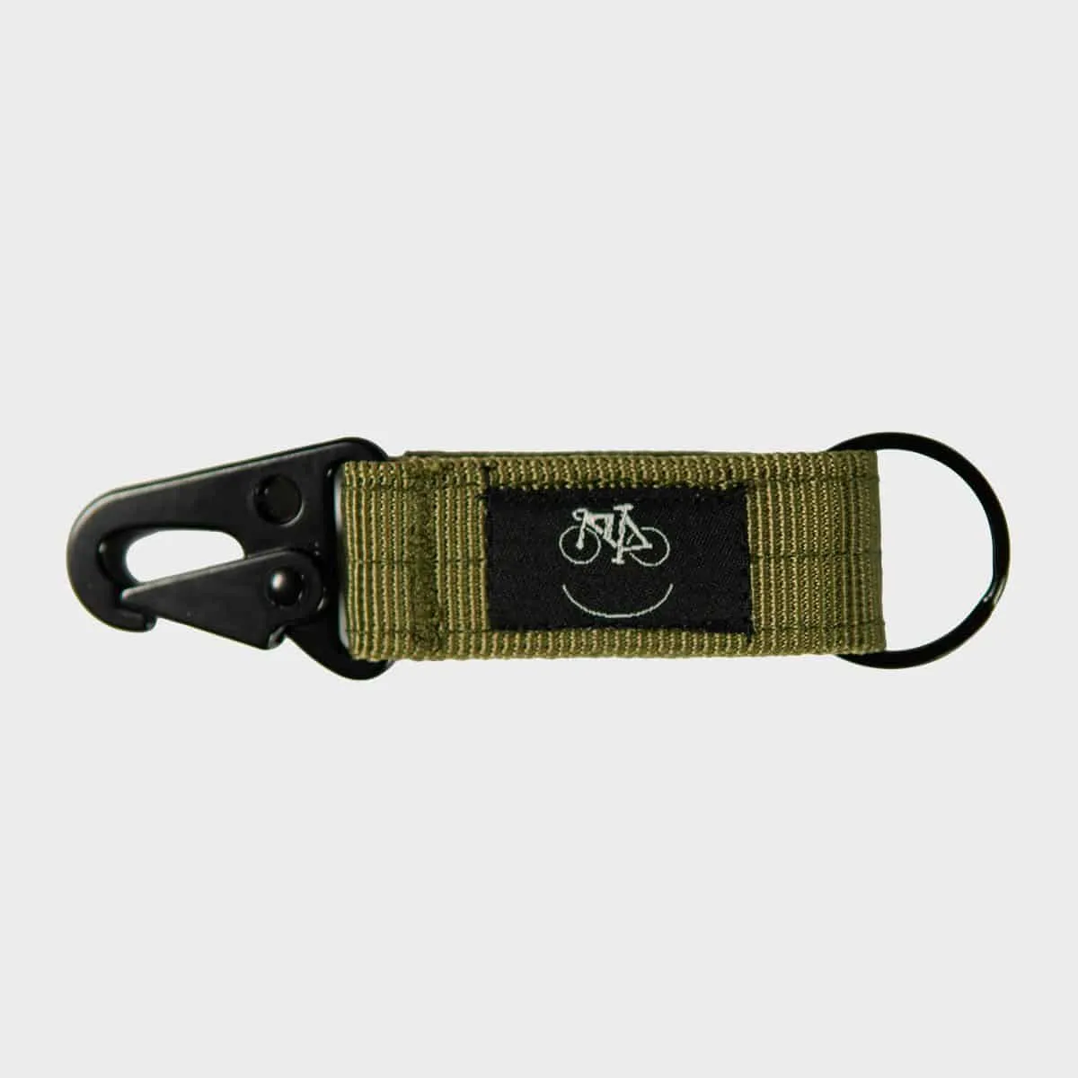 Chela Clo – Llavero con Gancho y velcro para cinturón olive