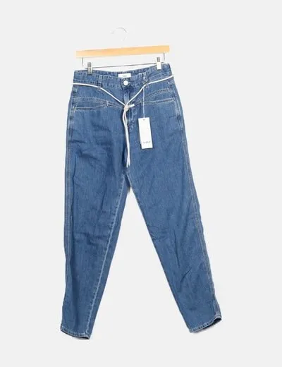 Closed Jeans baggy detalle cordón