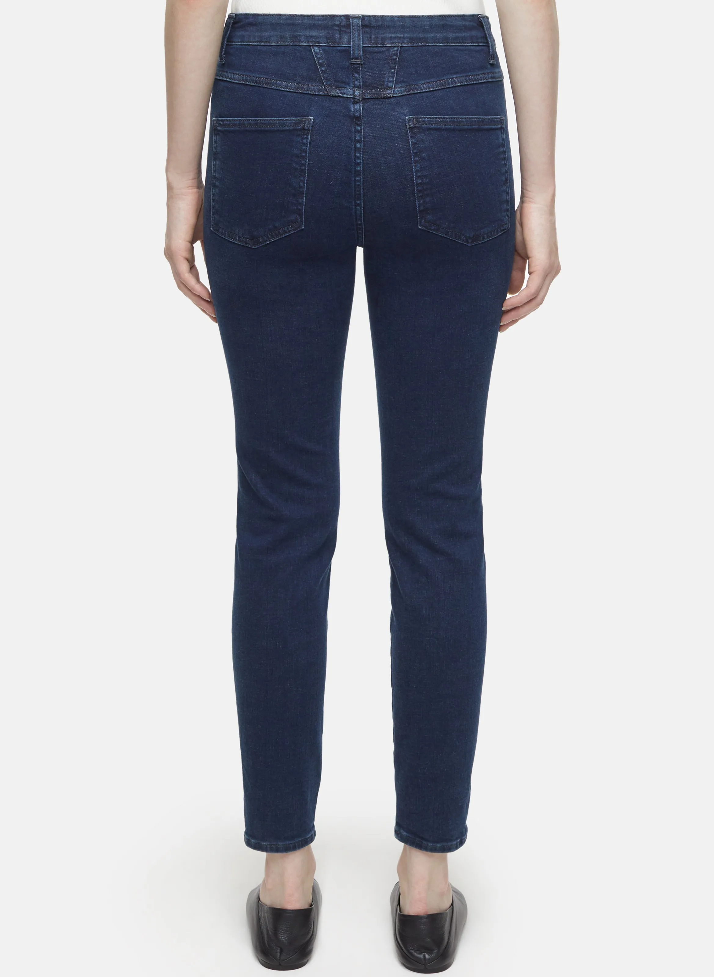 CLOSED SKINNY PUSHER  VAQUERO SKINNY DE ALGODóN ORGáNICO EN AZUL