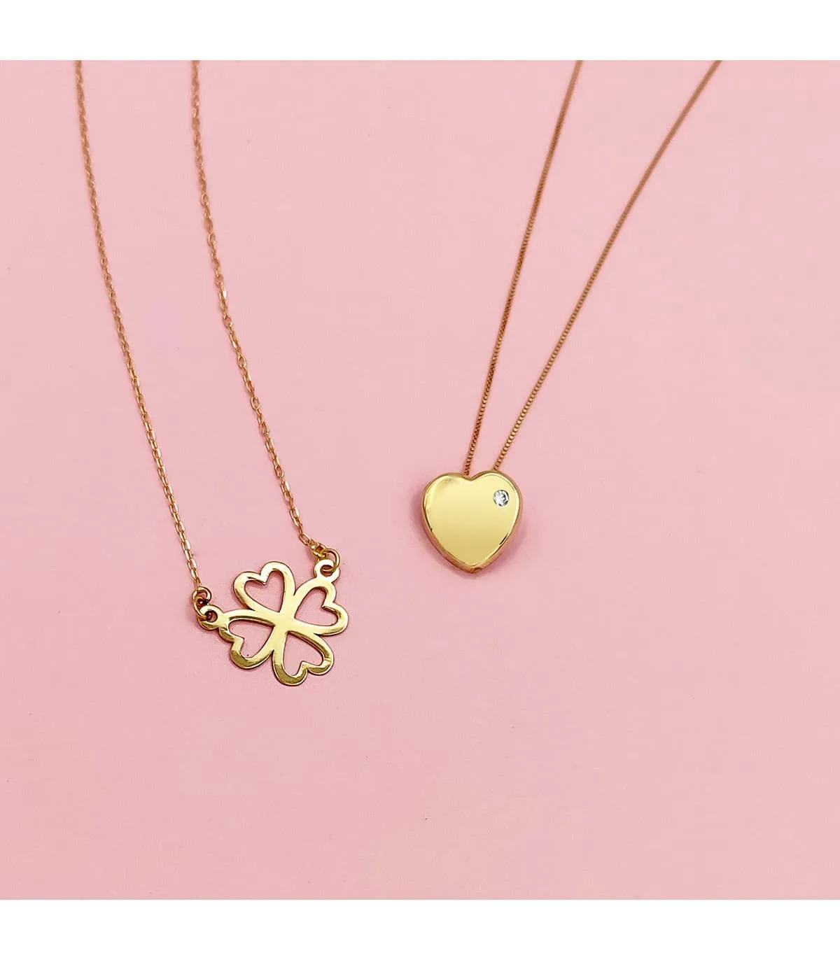Colgante Heart Oro Amarillo 18 K