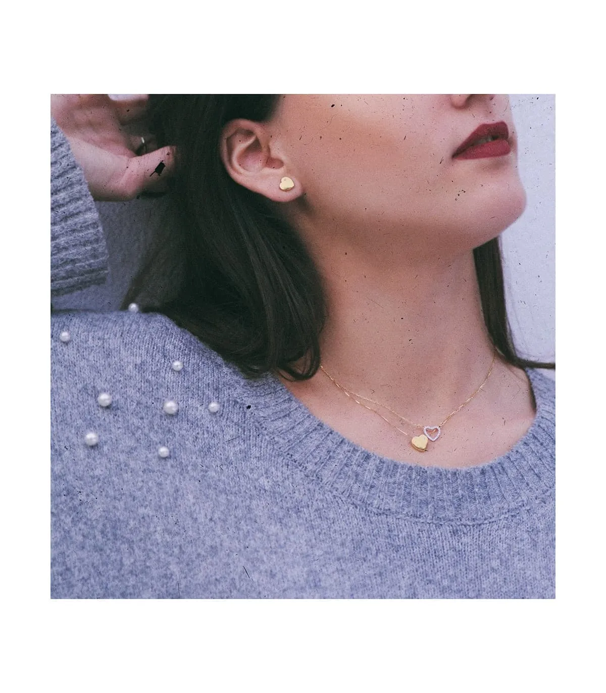 Colgante Heart Oro Amarillo 18 K