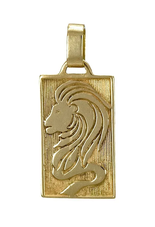 Colgante oro amarillo 18 ktes horóscopo leo 083_HRLEO
