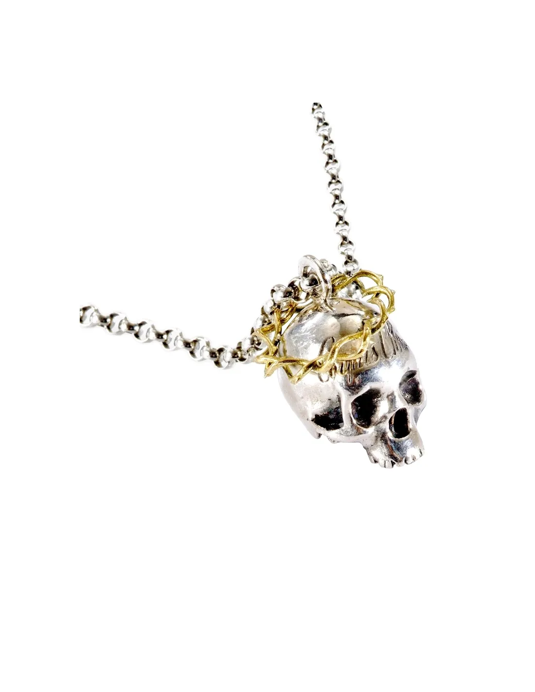 Colgante Skull & Crown