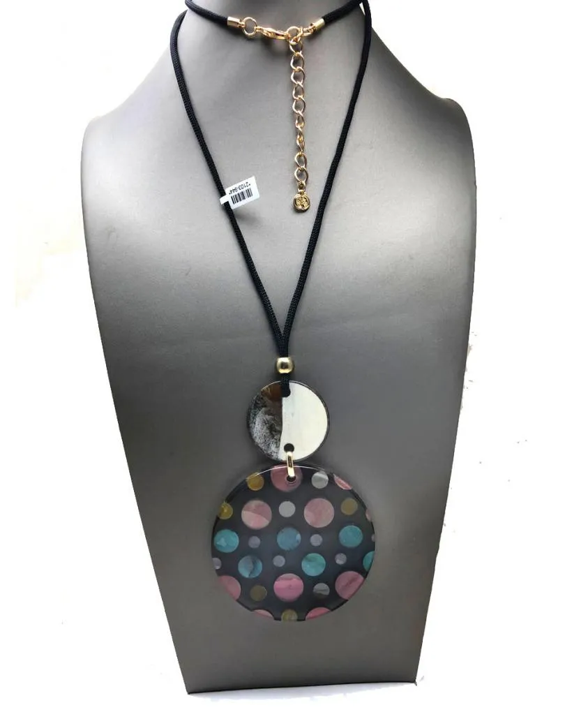 COLLARES LARGOS CON PRECIOSO COLGANTE EN VISTOSOS COLORES