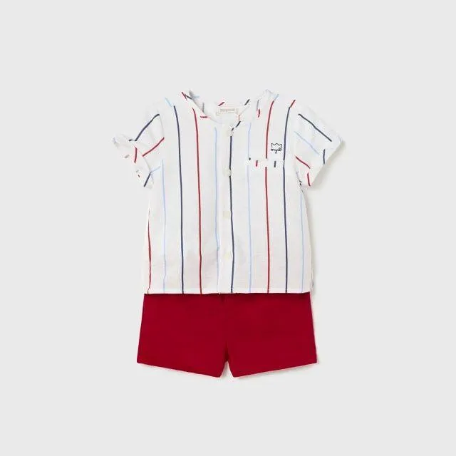 Conjunto camisa bebé niño Mayoral 1264