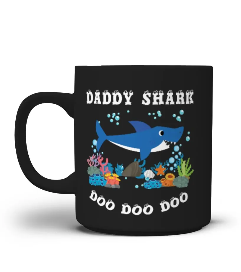Daddy Shark Mug For Baby Shark Song! Taza