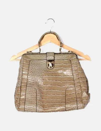 Dayaday Bolso maletín texturizado