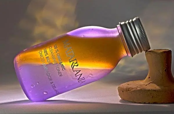 Desmaquillante bifásico. Loción limpiadora 100% BIO