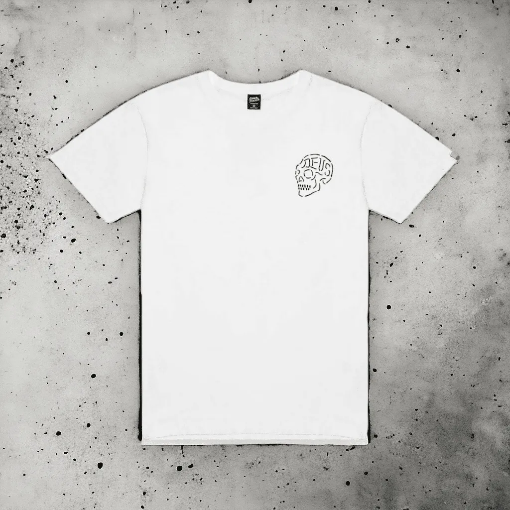 Deus Ex Machina – Camiseta Venice skull white