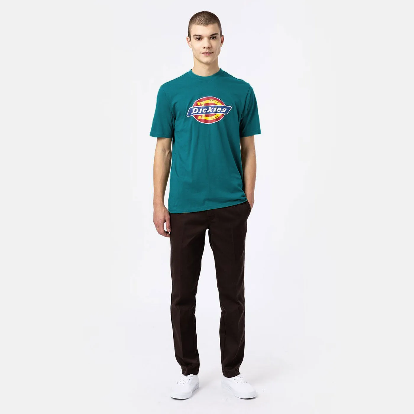 DICKIES TSHIRT ICON LOGO GRAPHIC  GREEN