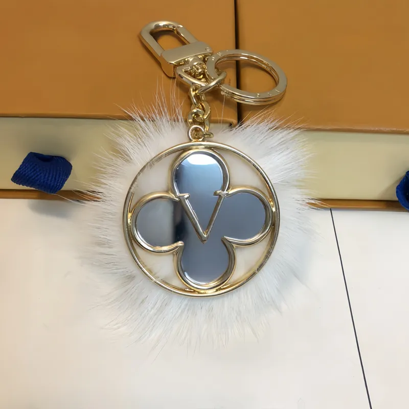 Diseñador Keychain Classic Exquisito Fashion Luxury Keychain de alta calidad Bags de cuero unisex Lanyard Garalina de llavero co