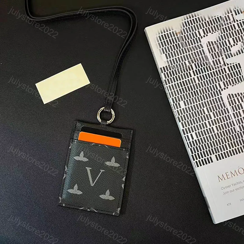Diseñador Pu Llavero Mujeres Hombres Cordones para billeteras Titulares de tarjetas Llavero de moda para hombres Llaveros de mon