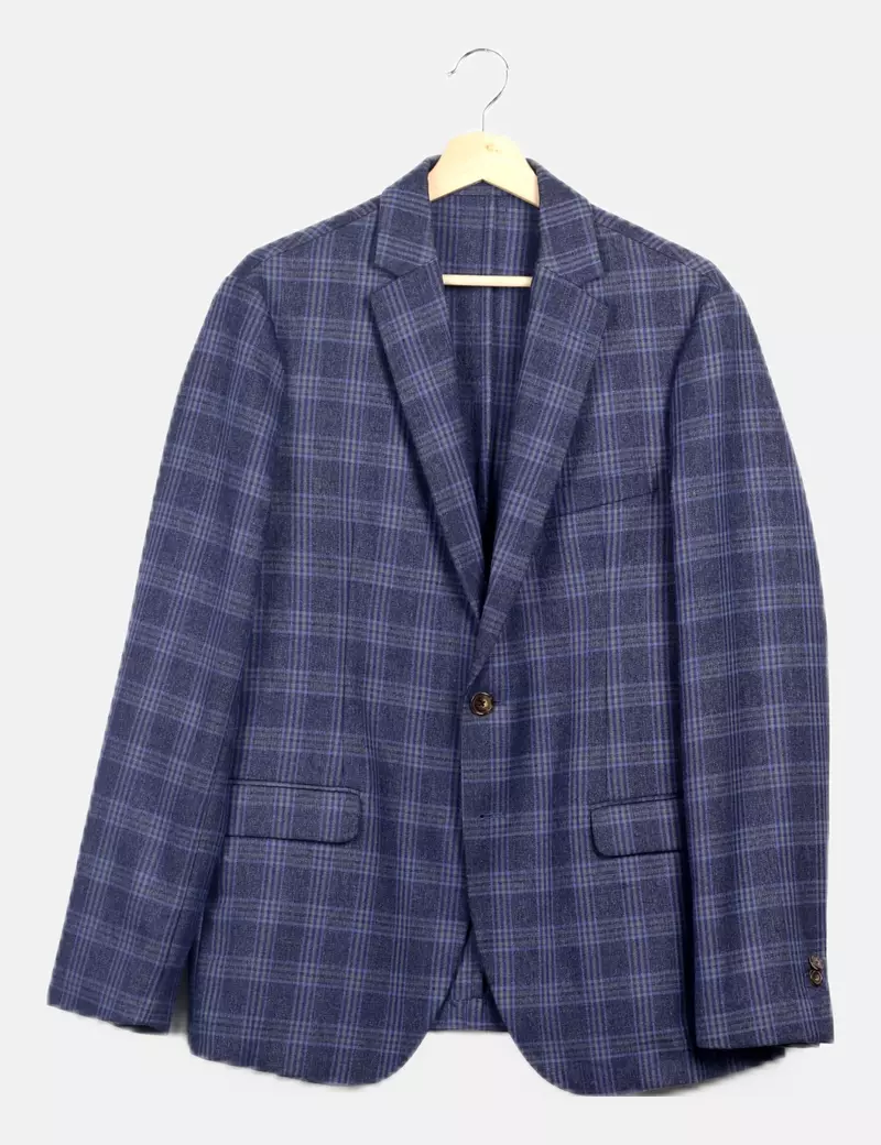 Doppelganger Blazer casual de cuadros