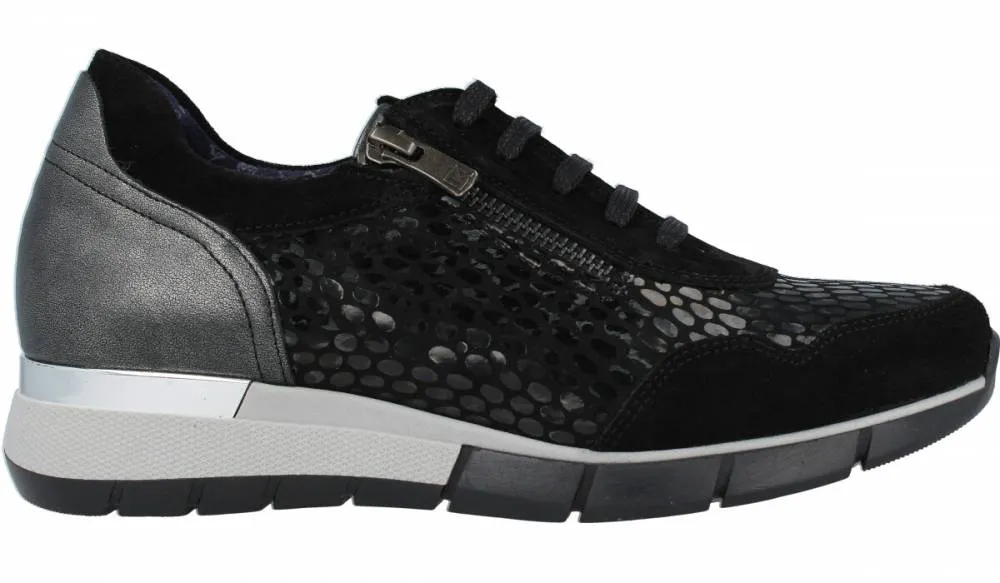 DORKING  SNEAKER XANET TEXTURAS NEGRO