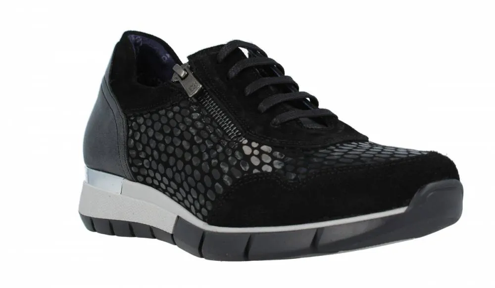 DORKING  SNEAKER XANET TEXTURAS NEGRO