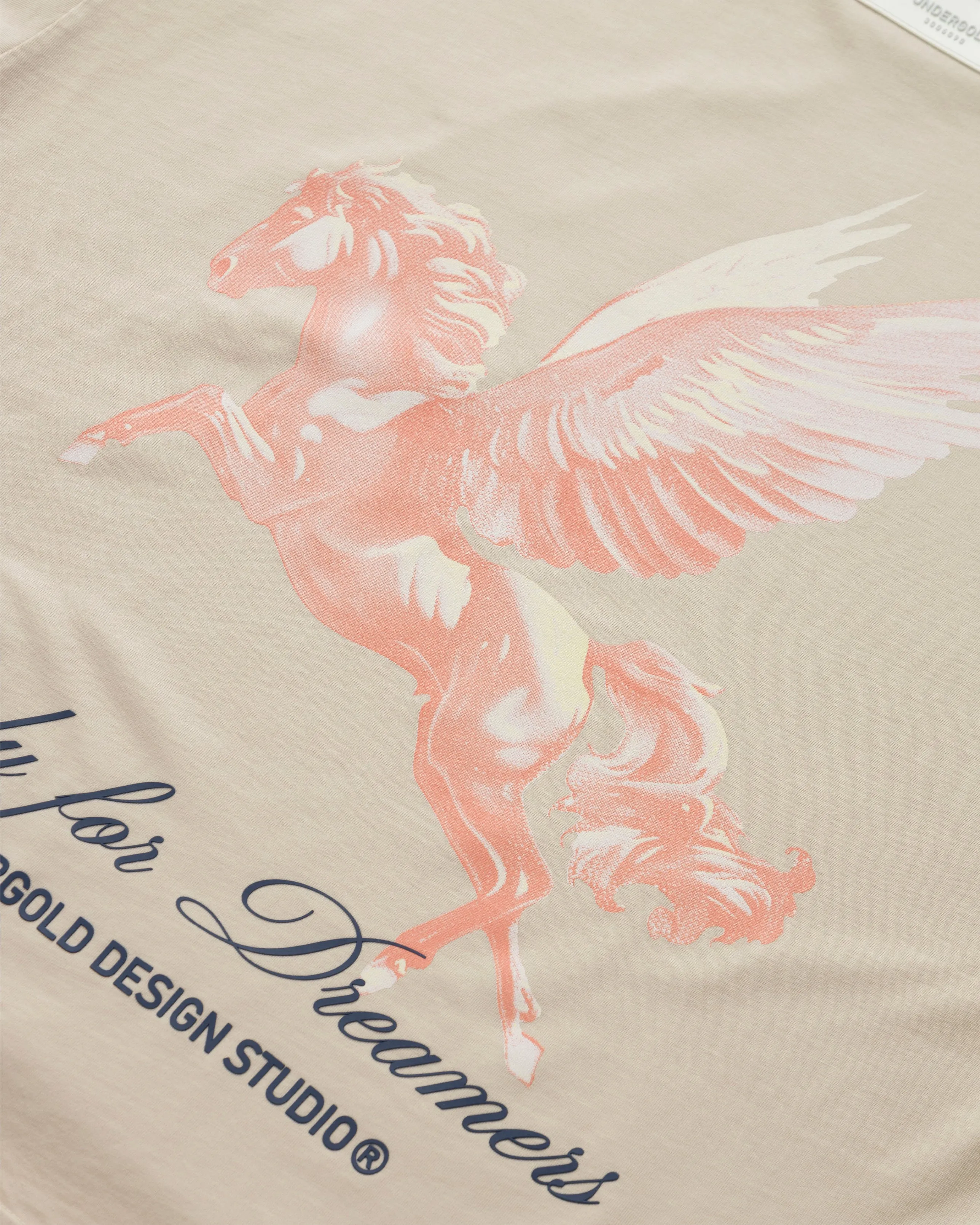 DREAMERS PEGASUS BOXY FIT TSHIRT CREAM