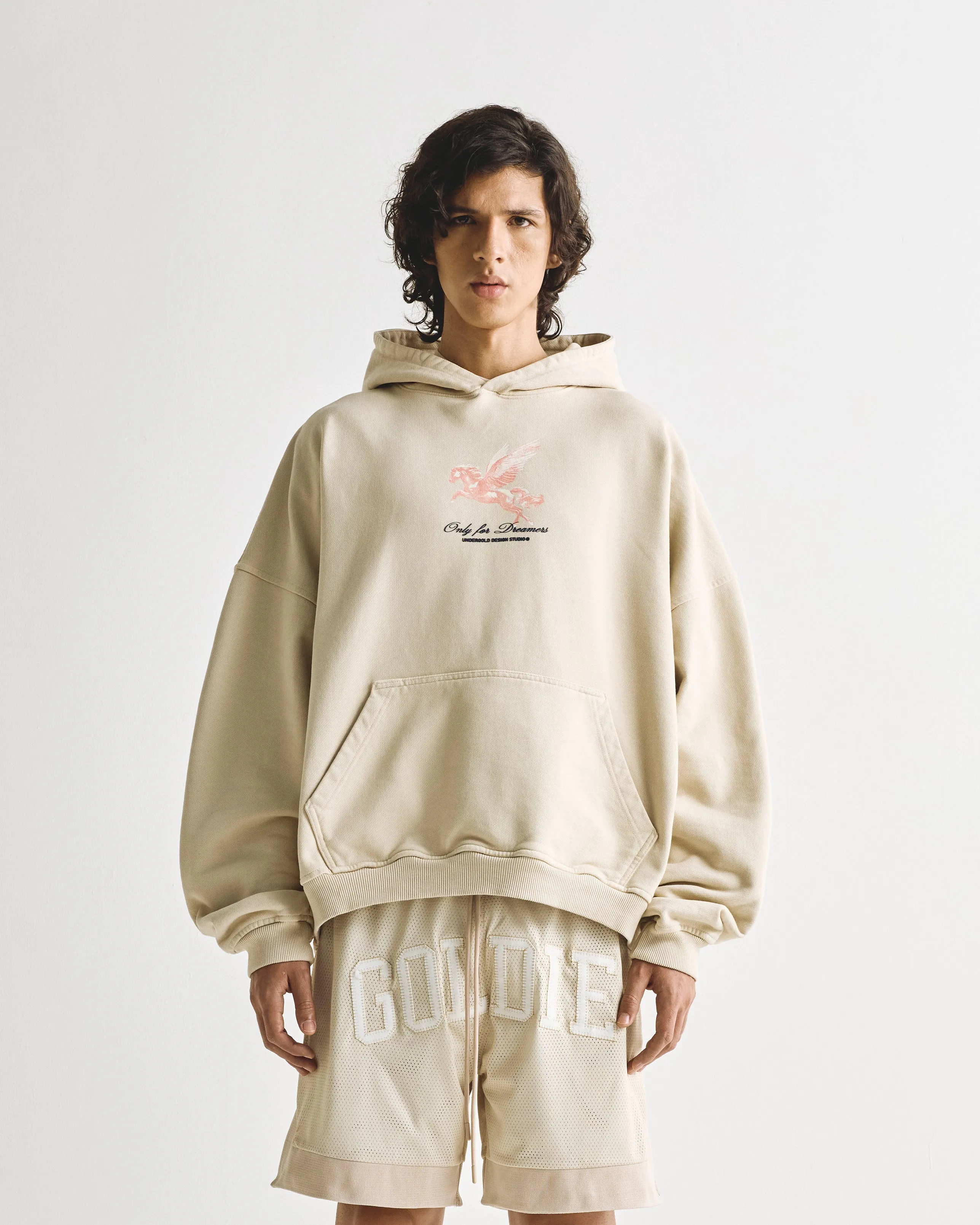 Dreamers Pegasus Hoodie Cream