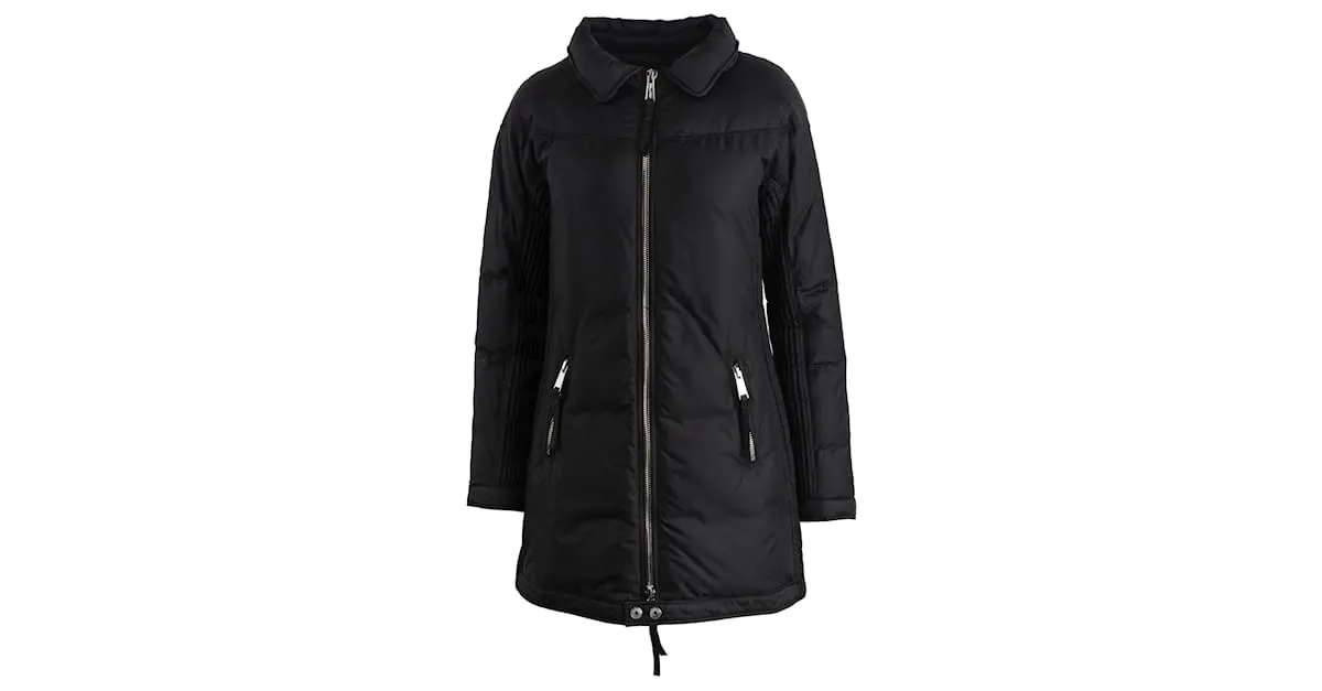Dsquared2 Chaqueta larga de plumas Negro 